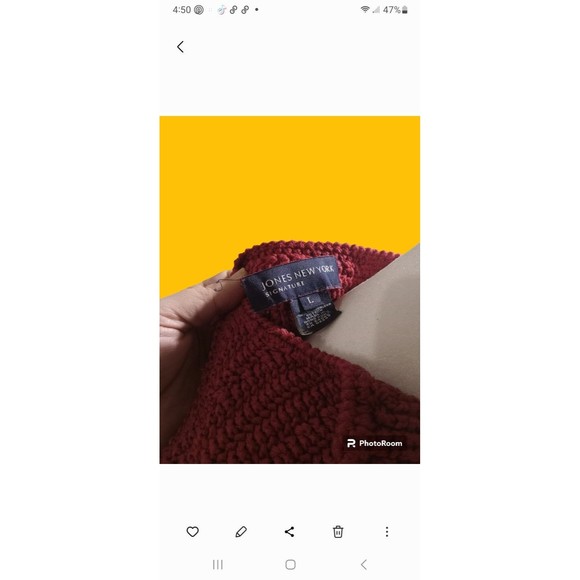 Jones New york red cardigan - Picture 4 of 4